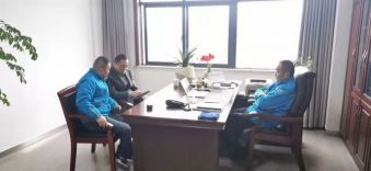 广诚所主任许见明律师走访企业、助力抗疫