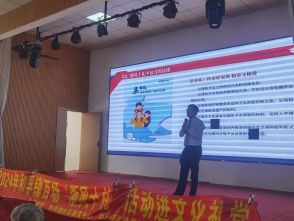 圣港湖州所张伟华律师应邀赴南浔区双福桥村普法宣传